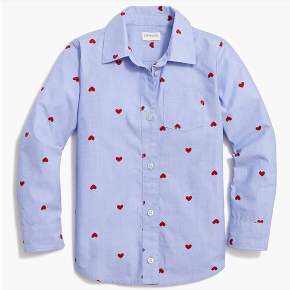 Crewcuts Other - Crewcuts Girls Heart button top (NEW)